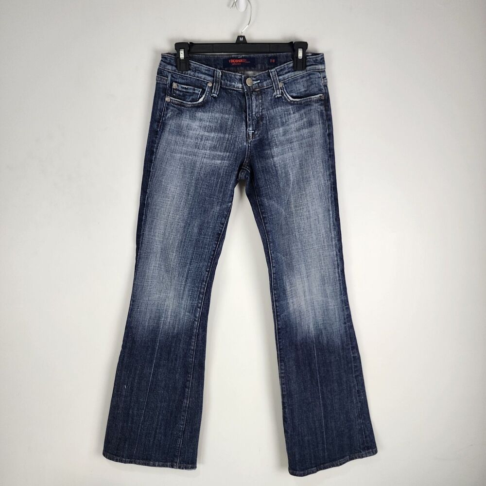VIGOSS USA Premium Size 7/8 Flared denim jeans (W28xL32.5)